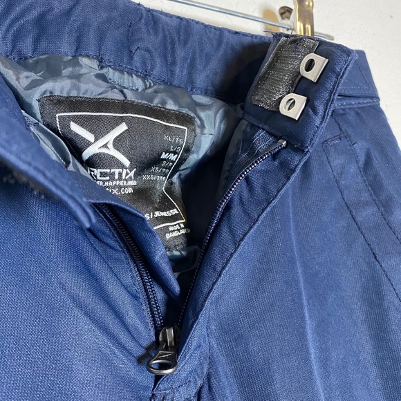 Arctix Kids Ski‎ Snow Pants Waterproof Insulated Navy Blue Medium 10/12 Winter - Picture 9 of 13